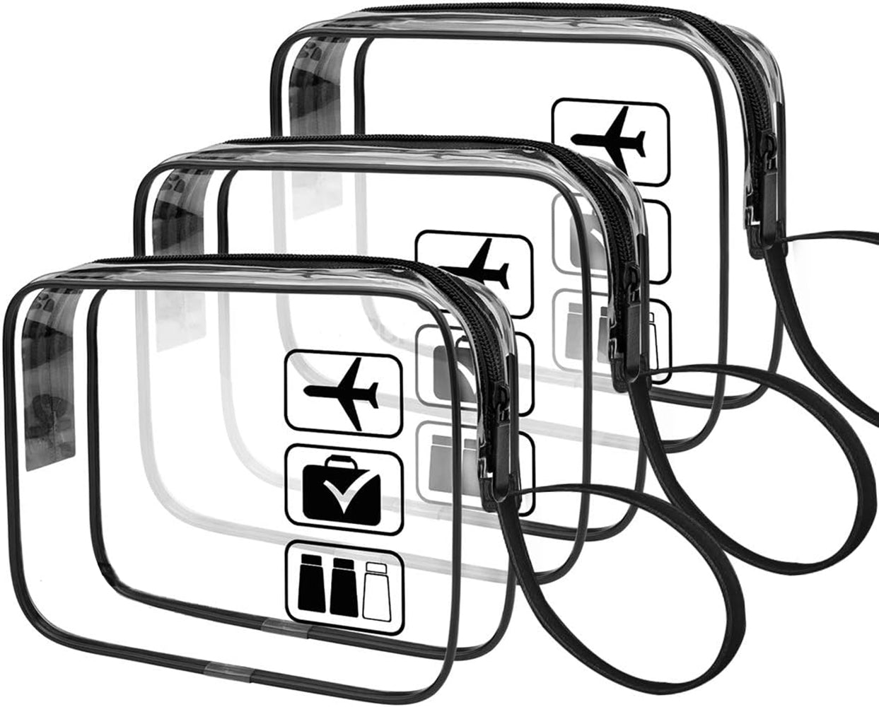 Transparent Toiletry Bag Airport Compliant