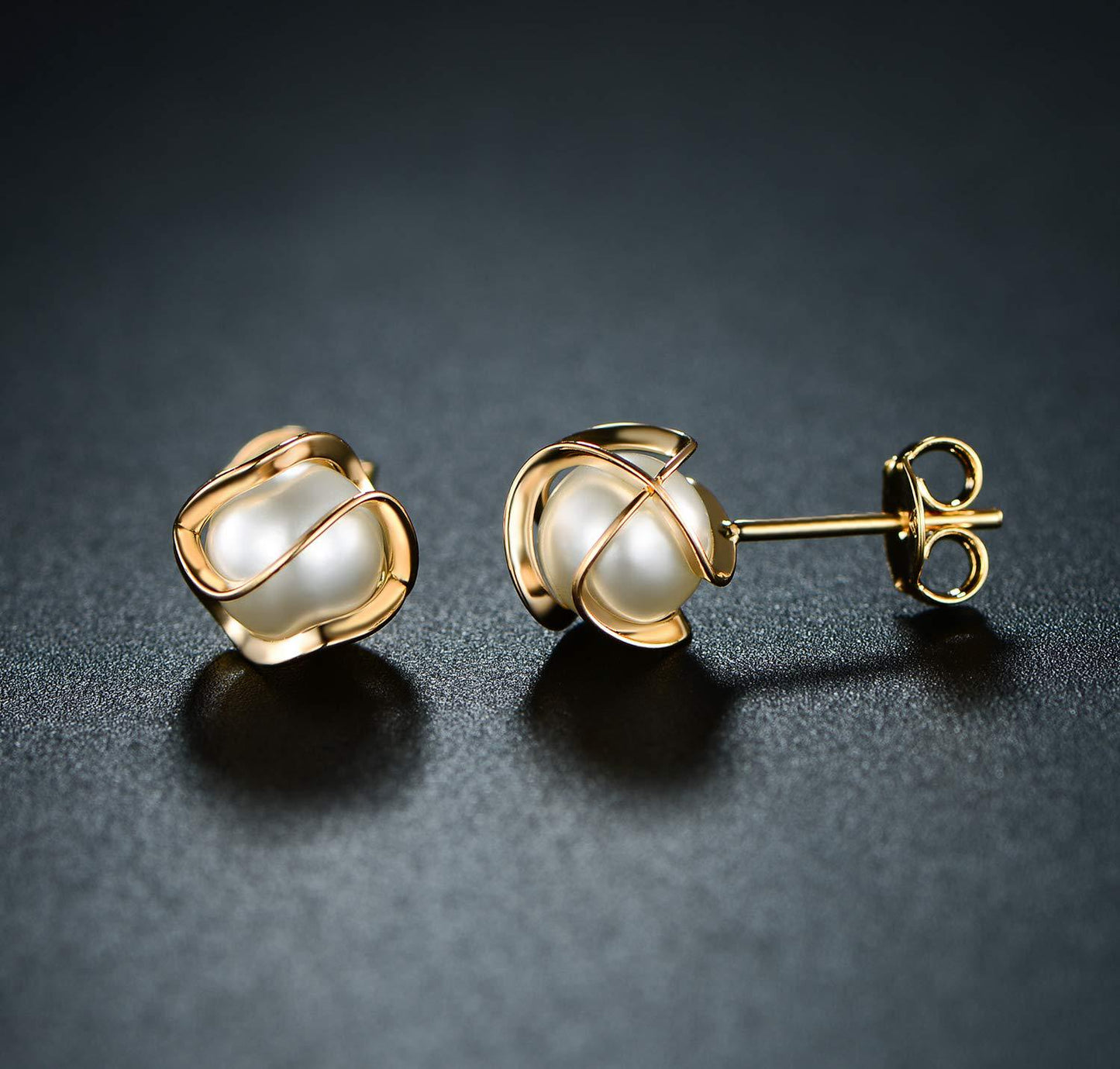 Perl Cage Earrings J0621