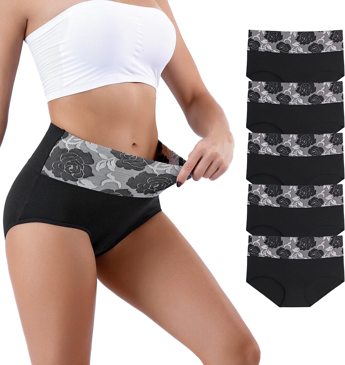 Womens Stretchy Cotton Underwear