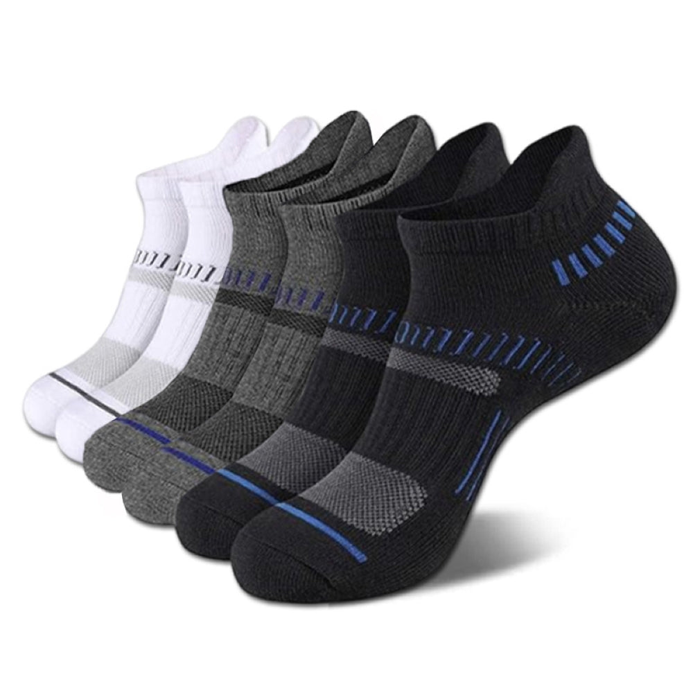 6 Pair Breathable Running Ankle Socks