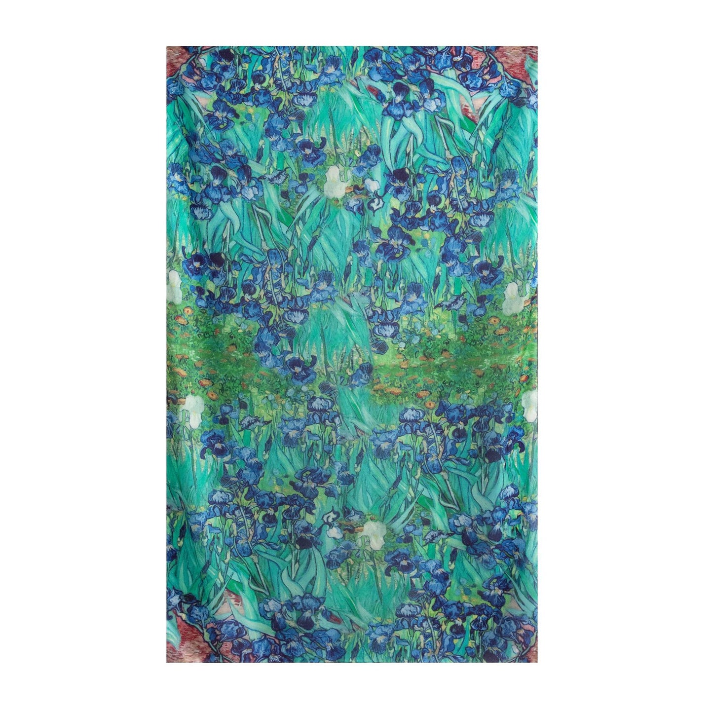 Womens Silk Scarf XL SIZE, 176x110cm
