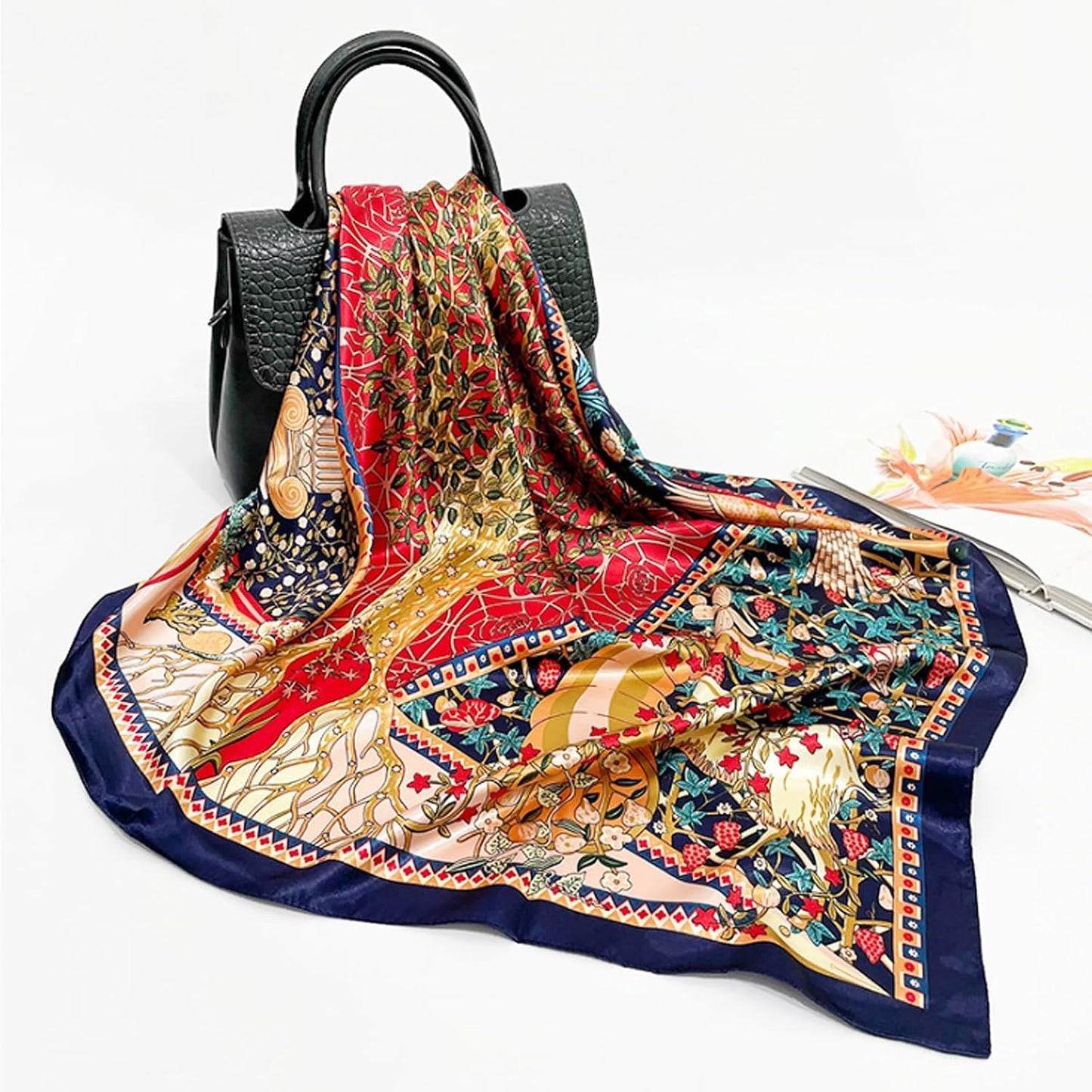 100% Pure Silk Scarf for Women
