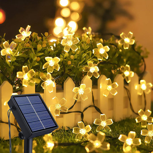 100 Led Solar Blossom Lights
