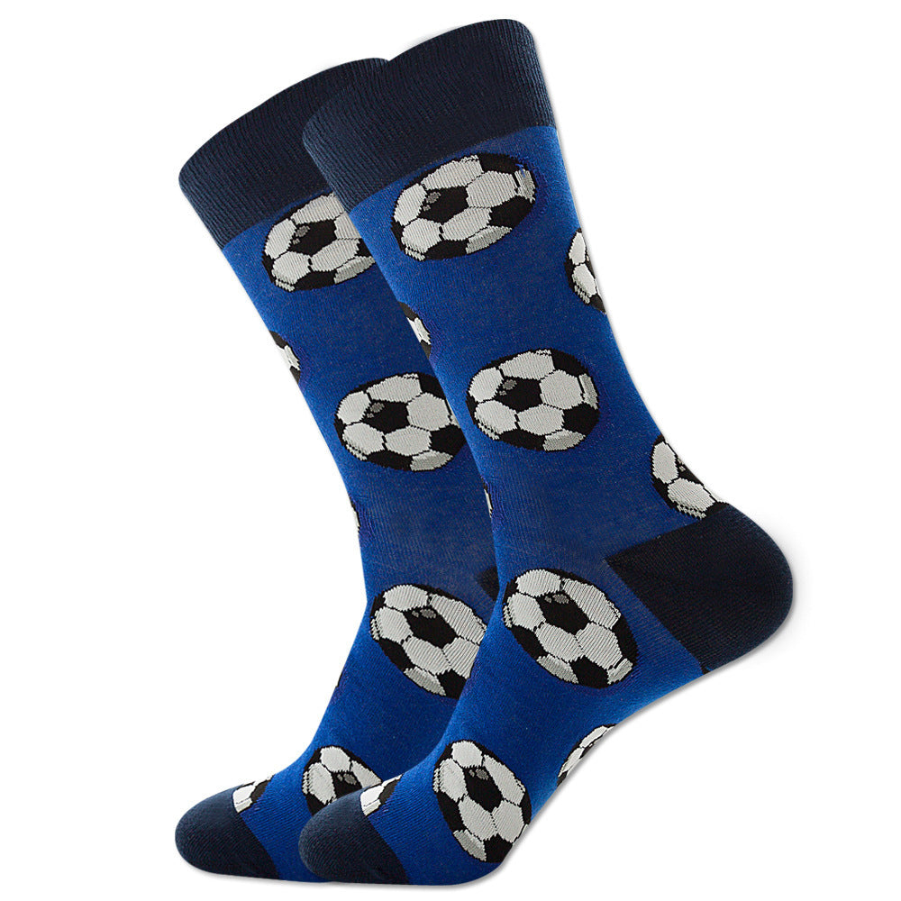 Men Ball Print Socks A0638