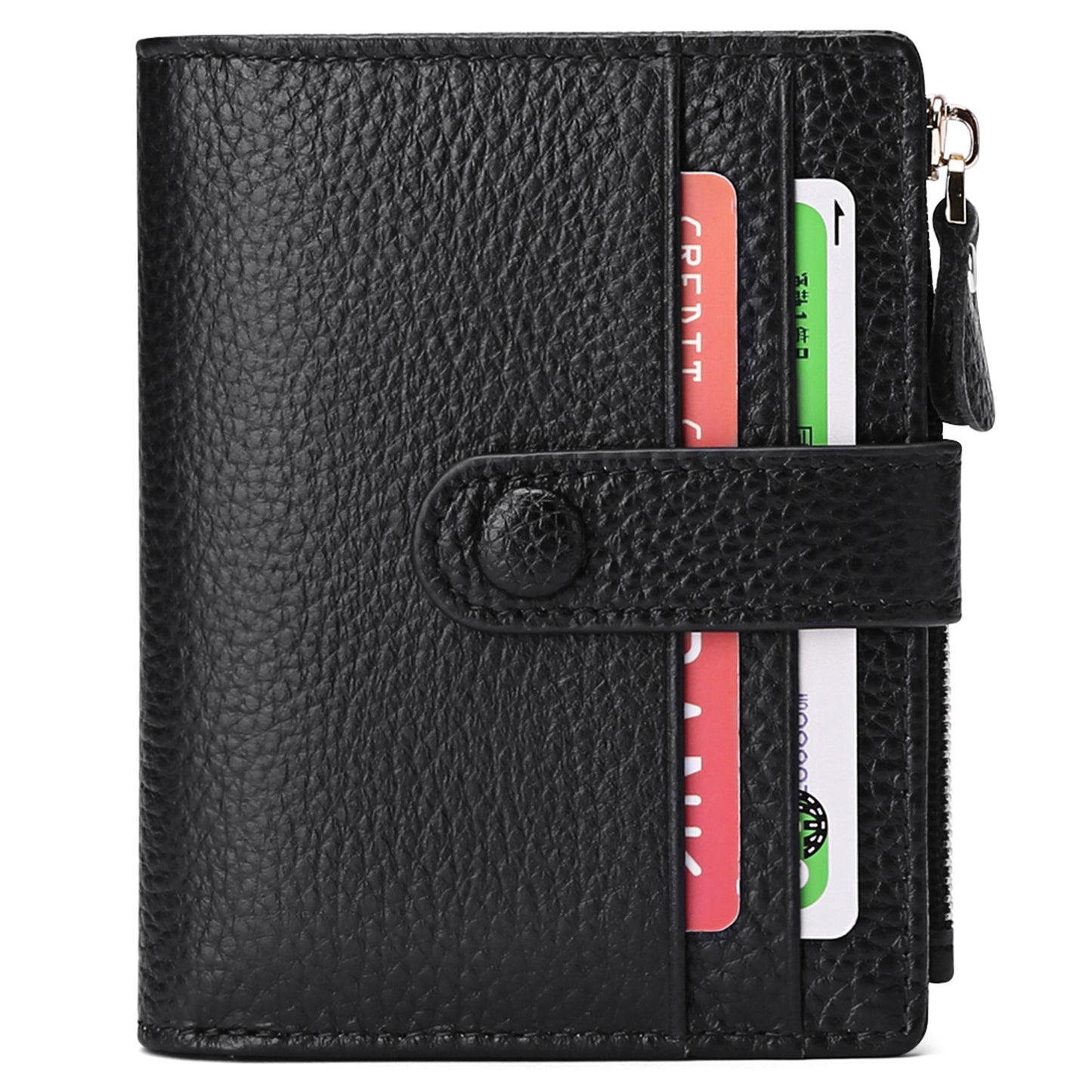 Leather Wallet RFID Protection