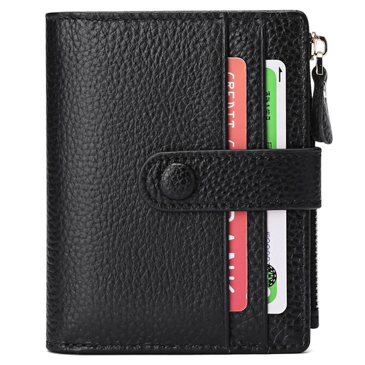 Leather Wallet RFID Protection