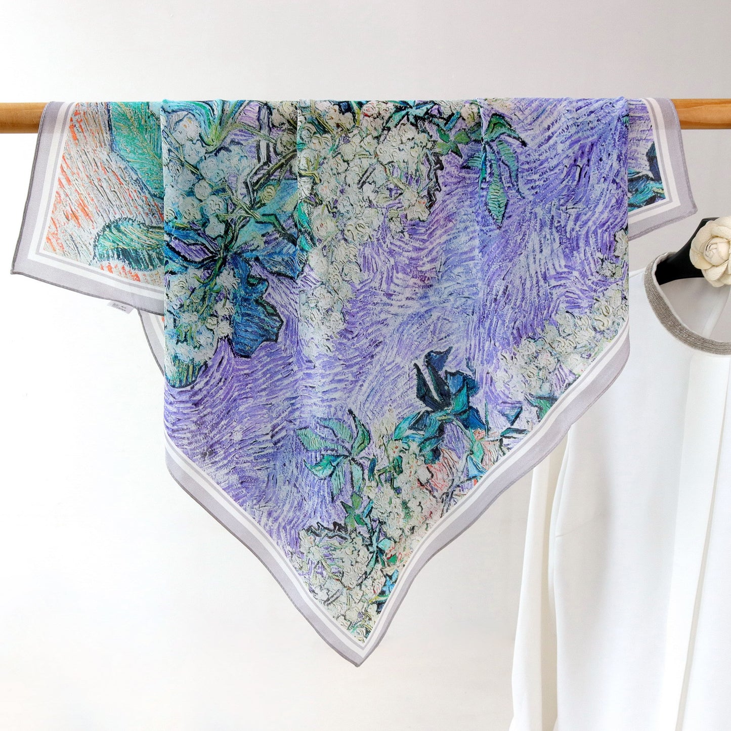 100% Pure Silk Scarf for Women