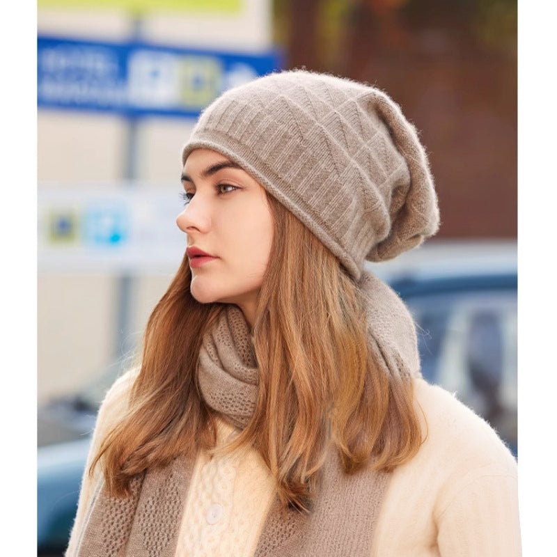 Merino Wool Beanie for Women