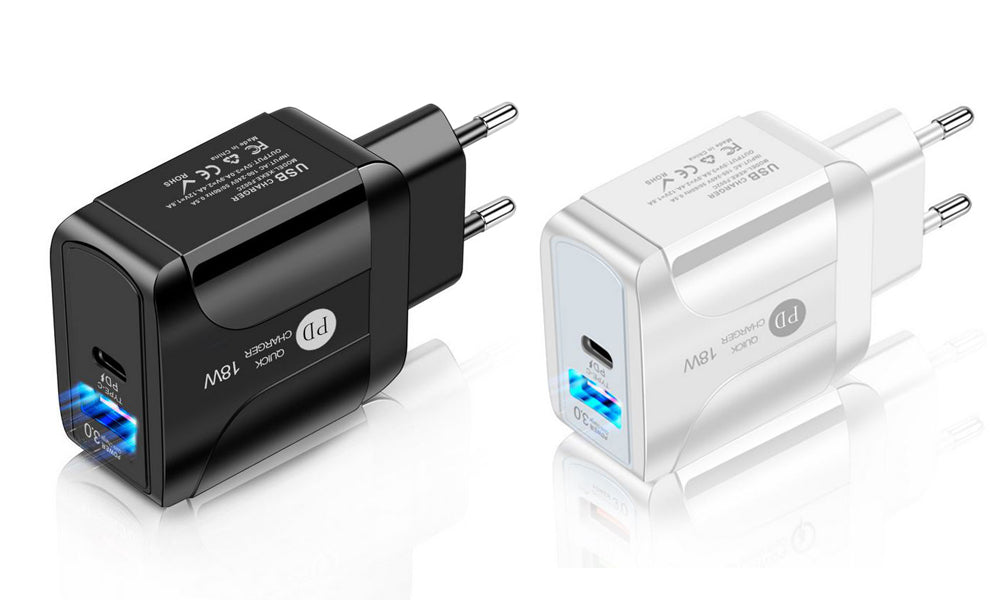 Dual USB C Quick Charger (EU)