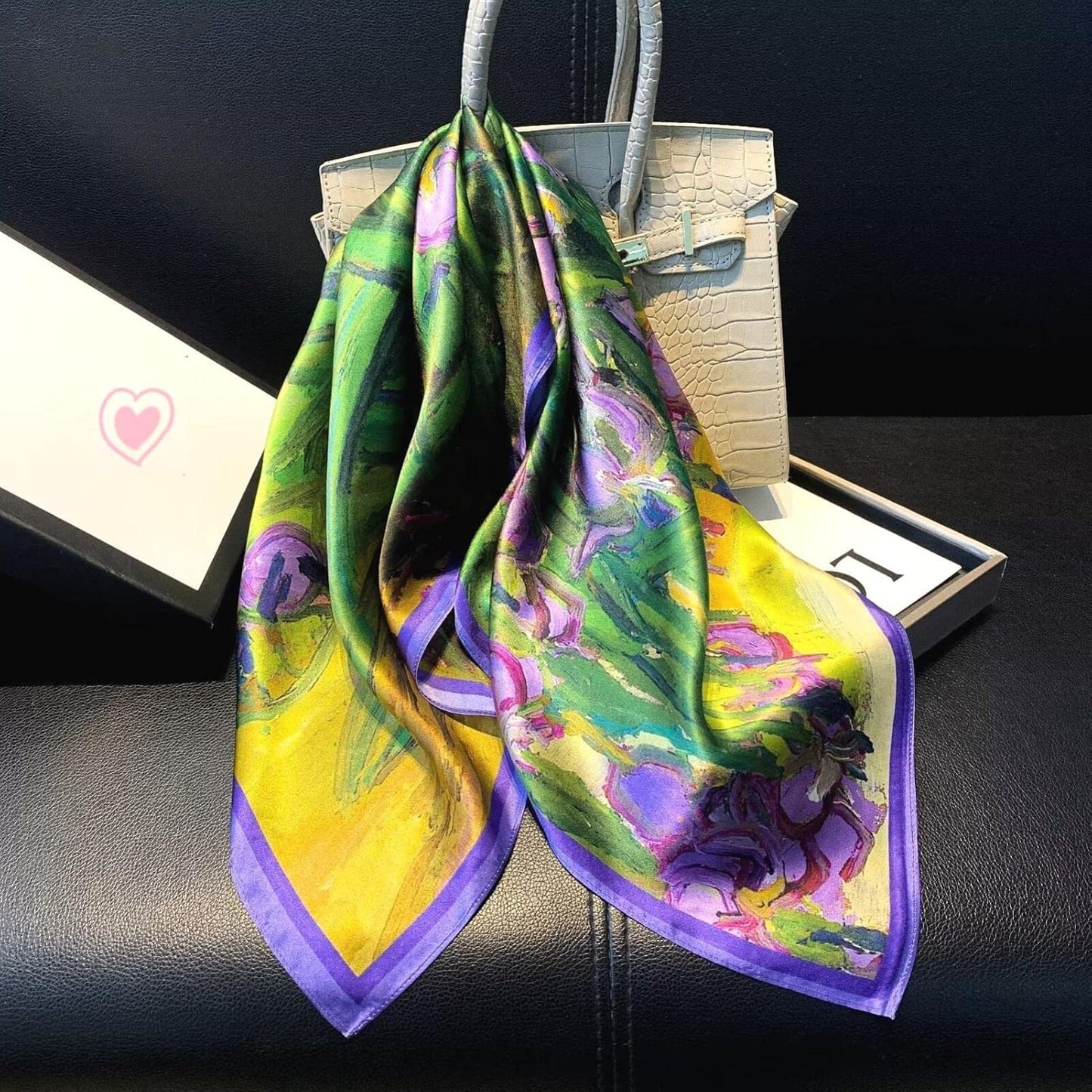 100% Pure Silk Scarf for Women