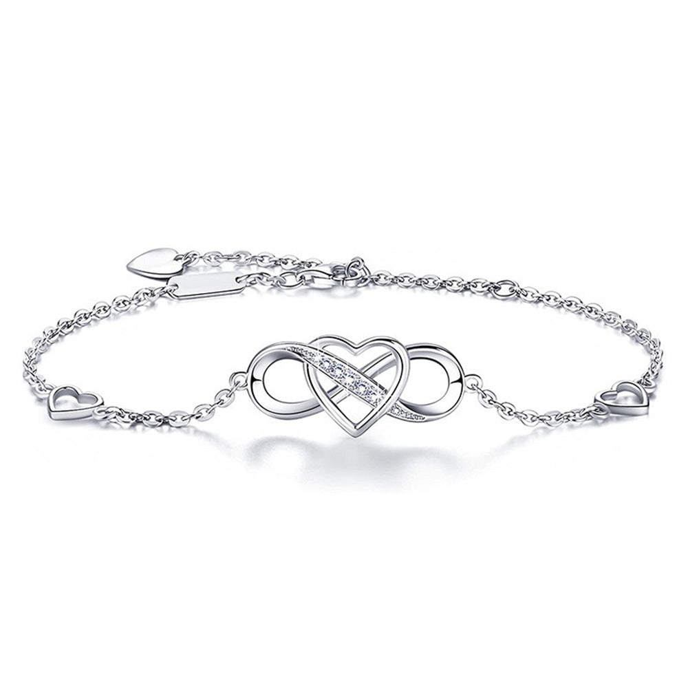 Infinity Heart Bracelet