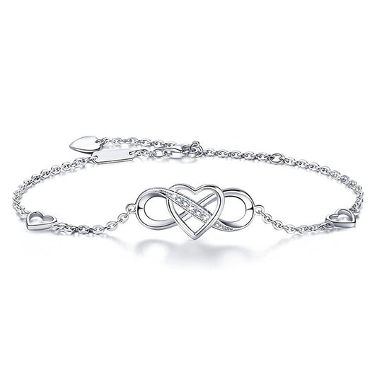 Infinity Heart Bracelet