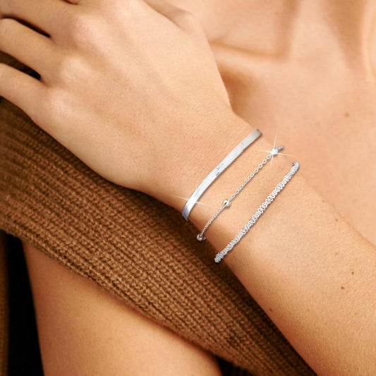 Silver Plated Elegante Bracelets